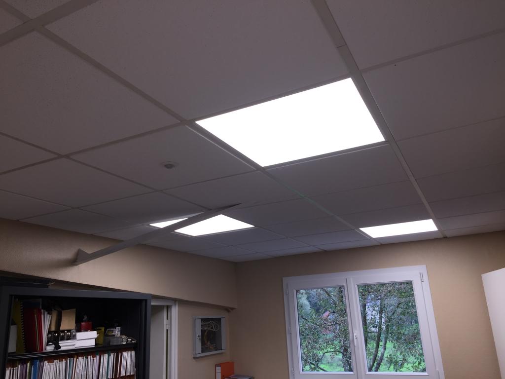 Luminaires dalle - Lebas Bruno