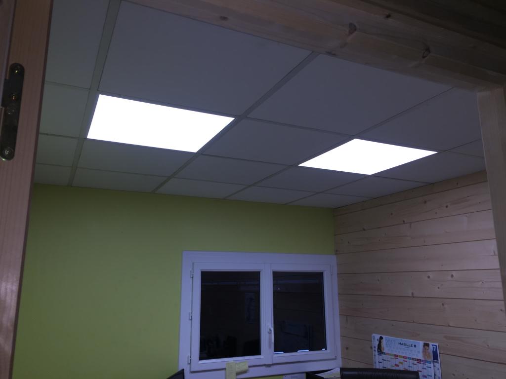 Luminaires dalle - Lebas Bruno