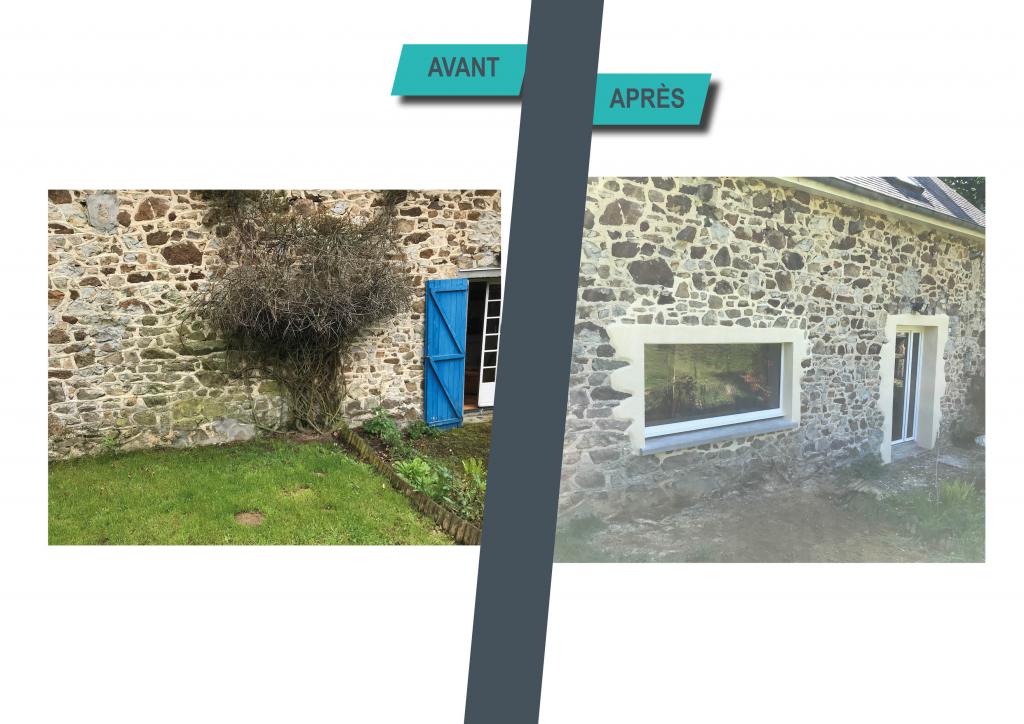 Avant / Après - Création d'une fenêtre