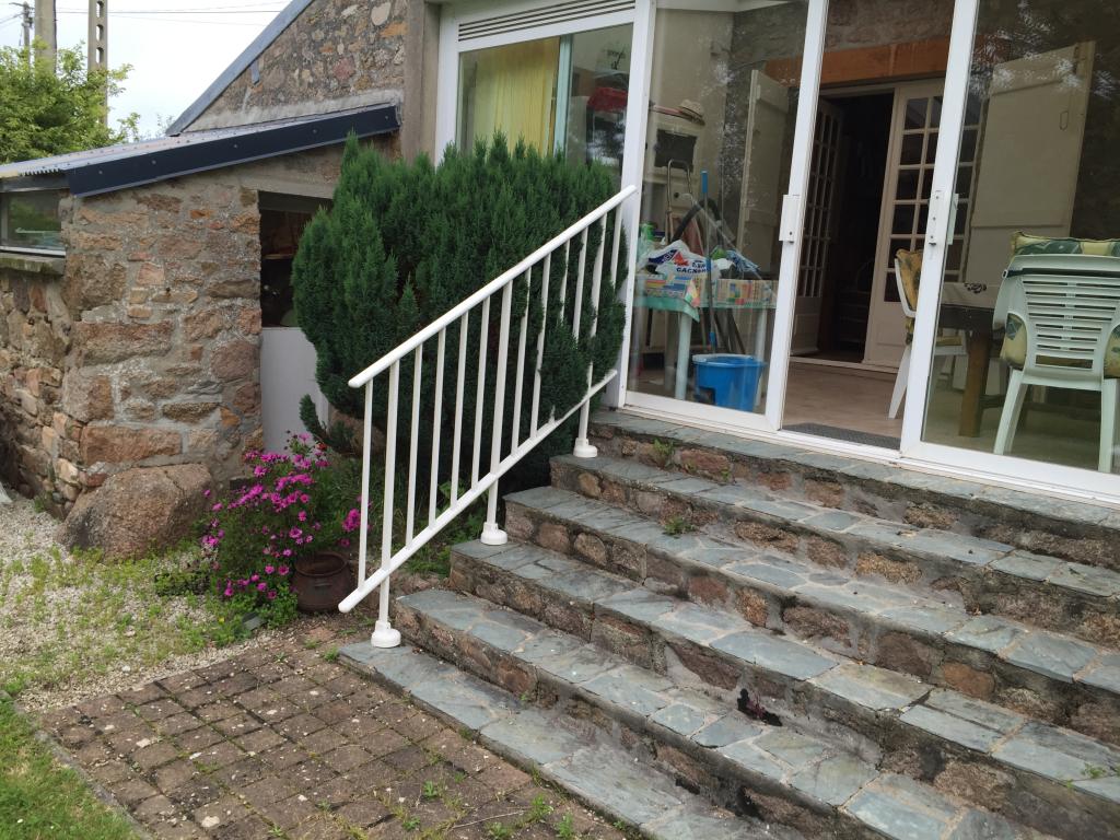 Garde corps alu blanc - LEBAS Bruno