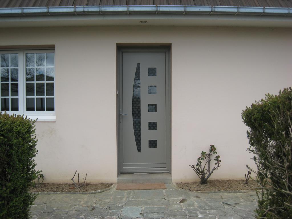 Porte d'entre aluminium - LEBAS Bruno